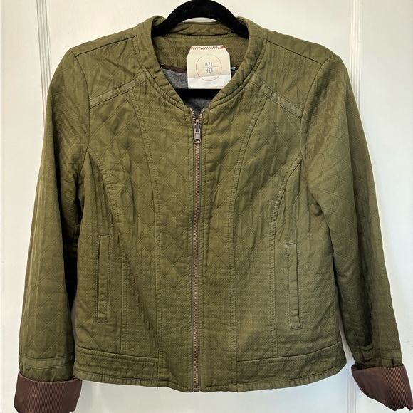 Anthropologie Hei Hei Quilted Riding Jacket - Picture 5 of 7